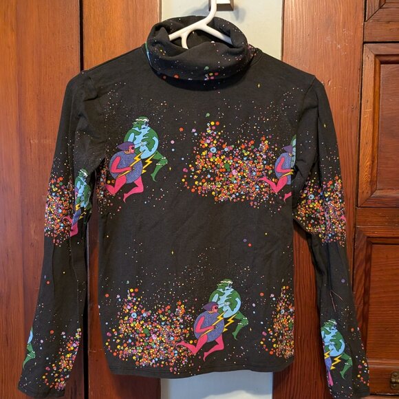 NOOWORKS Turtleneck - Cosmic Ladies - MED - barely worn - Picture 2 of 5